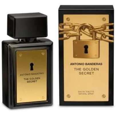 [AMERICANAS] Perfume The Golden Secret Eau de Toilette Antonio Banderas 100ml Masculino - R$78