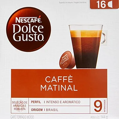 Nescafe Dolce Gusto, Caffe Matinal, 16 Cápsulas