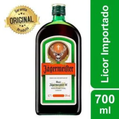 Licor Jägermeister 700ml | R$60