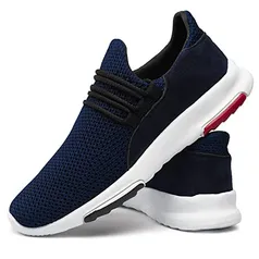 Tênis Sneaker Leve Sport Masculino Conforto Sapatofran (37, Marinho)