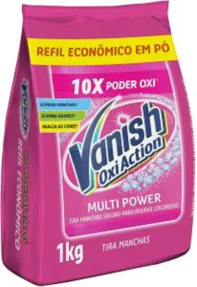 [PRIME] Tira Manchas em Pó Vanish Oxi Action Pink, 1kg | R$ 20
