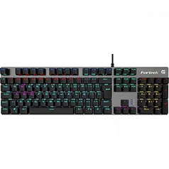 TECLADO GAMER MEC RBW FORTREK BLACK HAWK