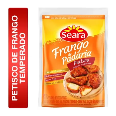 Petisco temperado Frango de Padaria Seara IQF 1kg