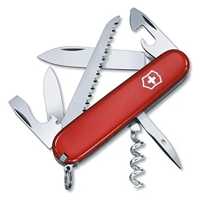 Victorinox Canivete de bolso Swiss Army Camper, vermelho, 91 mm