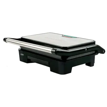 Grill Elétrico Mallory Asteria Compact 900W Preto Inox - 127V