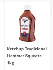 (Somente SP) Ketchup tradicional Hemmer 1kg | R$11