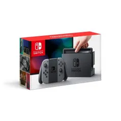 [AME] Console Nintendo Switch 32gb + Gray Joy-Con | R$ 2301,00