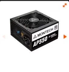 Fonte Montech AP550, 550W, 80 Plus White, PFC Ativo, AP550