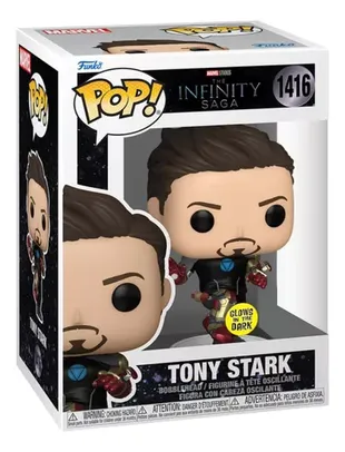 Boneco Funko Pop! Marvel Homem De Ferro 3 - Tony Stark Mk42