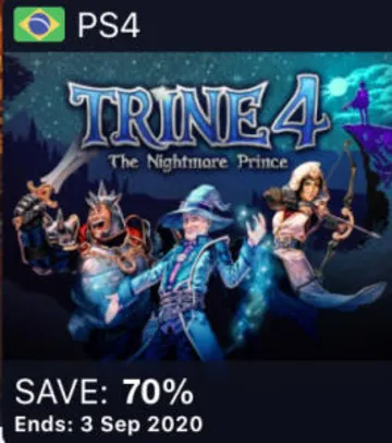 [PS4] Trine 4: The Nightmare Prince R$ 37