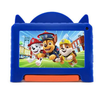 Tablet Infantil Multi Patrulha Canina Wi-Fi, Bluetooth, USB, Tela de 7”, 64GB, 4GB de RAM, Android 13 GO, Processador Quad-Core