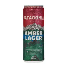 [Regional] Cerveja Patagonia Amber Lager Lata 350 ml