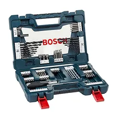 Bosch Kit De Pontas E Brocas Em Titânio V-Line Com 91 Peças