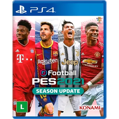 Jogo EFootball PES 2021 - PS4 | R$40