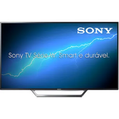 [Cc Submarino+AME R$927] Smart TV 40" Sony KDL-40W655D Full HD com Conversor Digital 2 HDMI 2 USB Wi-Fi Foto Sharing Plus Miracast R$1.159