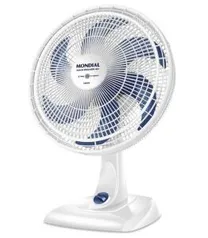 Ventilador de Mesa Mondial Maxi Power V-40-W com 6 Pás, 40cm, 3 velocidades - Branco