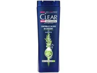 Shampoo Clear Anticaspa - Controle e Alívio da Coceira 200ml