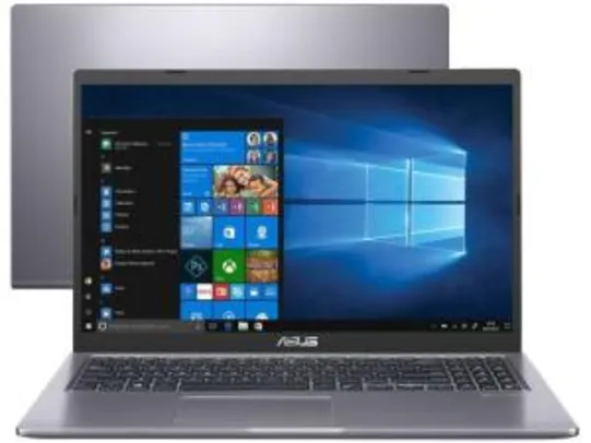 [ CLIENTE OURO + APP ] Notebook Asus M515 Ryzen 5-3500U 8GB de RAM , SSD 256GB Radeon Vega 8 Tela de 15,6” FHD