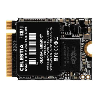 SSD Pichau Celestia, 1TB, M.2 2230, PCIe NVMe, Leitura 5000MB/s, Gravacao 4200MB/s, PCH-CLS-1TB