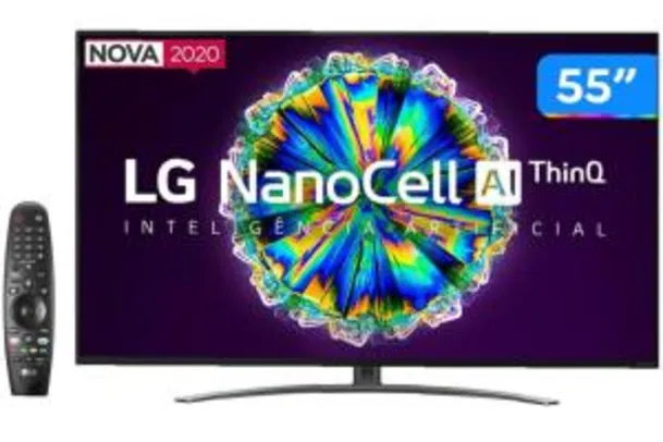 Tv LG 55 pol 4K NANO86 - R$4.399
