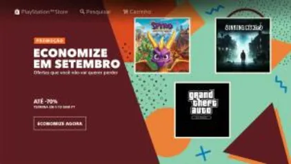 PSN - Jogos com até 70% off