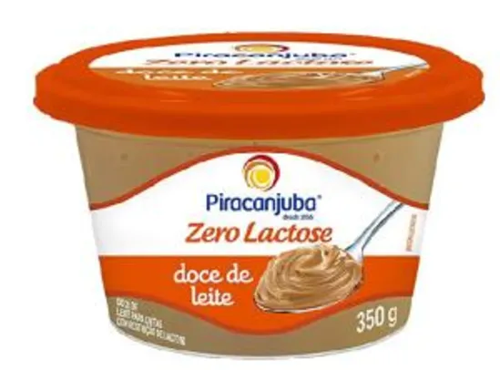 Doce Leite Zero Lactose Piracanjuba 350g ( Mínimo 2) | R$3,75