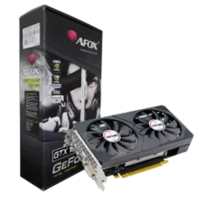 Placa de Vídeo Afox NVidia GeForce GTX 1650, 4GB, GDDR6, 128bits, AF1650-4096D6H3-V3