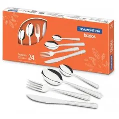 Faqueiro Tramontina Buzios Inox 24 peças - R$39,90