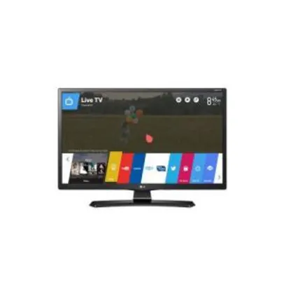 [CC shoptime] Smart TV LG LED 24" HD 24MT49S-PS | R$560