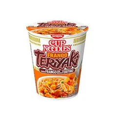 Cup Noodles Sabor Frango Teriyaki Nissin 72g | R$2,28