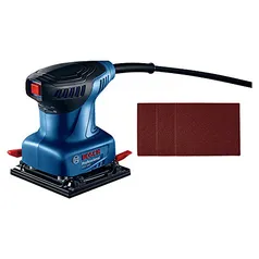 [ PRIME ] Bosch Lixadeira Orbital De Palma Gss 140 220W 220V Com 3 Lixas