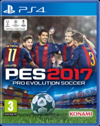 Pro Evolution Soccer 2017 - PS4 / Xbox One R$ 100,00