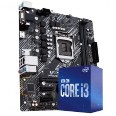Kit Upgrade, Intel i3 10105F + Placa Mãe H410