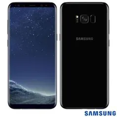 Samsung Galaxy S8 Preto 64GB Dual Chip, Tela 5.8", Android 7.0, 4G, Câm. 12MP e Octa-Core