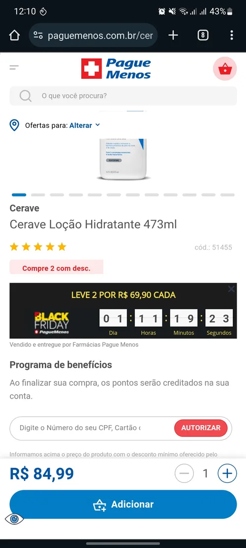 Imagen na descrição da promoção