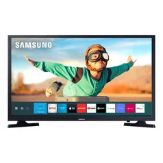 Smart TV 32" HD Samsung UN32T4300AGXZD Preto