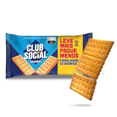 Club Social original - Biscoito regular, embalagem econômica, 288g