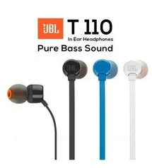 Abaixou ainda mais Fone intra auricular JBL t110 - R$38