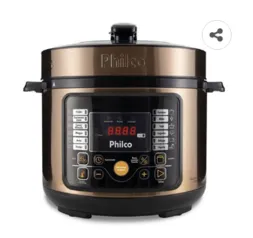 Panela Pressão Philco Digital Gold PPP05G 110V+FRETE GRÁTIS* POR 297