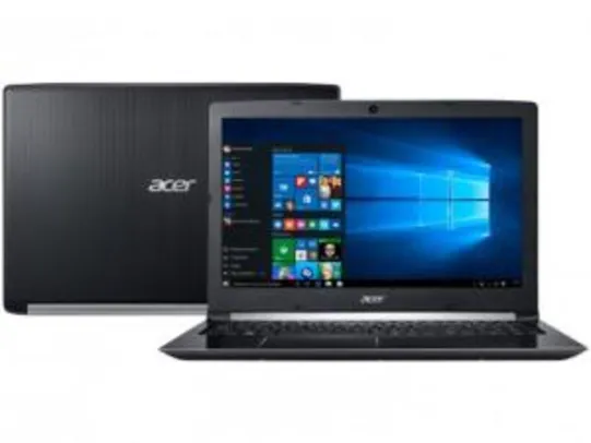 Notebook Acer Aspire 5 A515-51-56K6 Intel Core i5 - 8GB 1TB 15,6" W10 - R$1766,07
