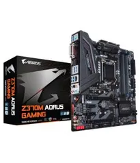 Placa Mae Gigabyte Aorus Z370M Gaming + CUPOM