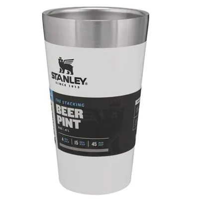 [AME R$100] Copo stanley termico cerveja sem tampa aço inox 473ML