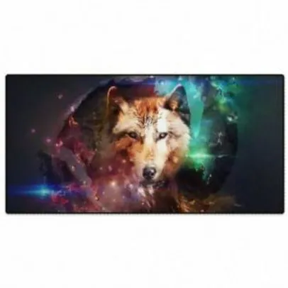 Mouse Pad Gamer Extra Grande 70x35cm Bordas Costuradas Base Antiderrapante