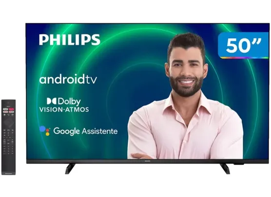 Smart TV 50” 4K D-LED Philips 50PUG7406/78 