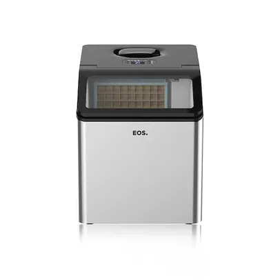 Valor a Vista Máquina de Gelo 35kg EOS Ice Compact EMG35 Inox 220V