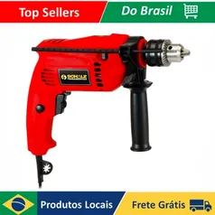 (Primeira compra) (Nacional) Furadeira de Impacto 1/2 500W 110V Plus Schulz