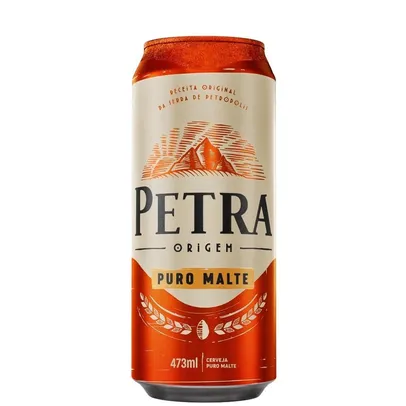 (REGIONAL / BH) Cerveja Puro Malte Petra Origem Lata 473ml