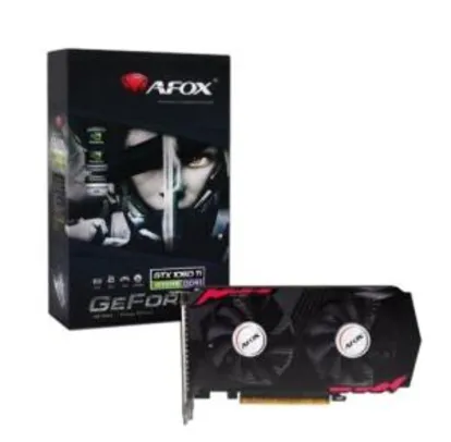 Placa de Vídeo Afox, GeForce, GTX 1050 Ti, 4GB GDDR5, 128Bit, | R$959