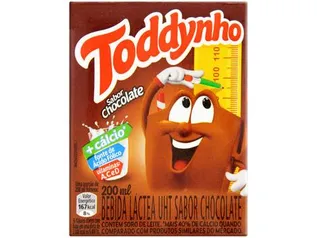 [APP+CLIENTE OURO+LEVE 8 PAGUE 6]Bebida Láctea Toddynho Chocolate 200ml | R$1,28