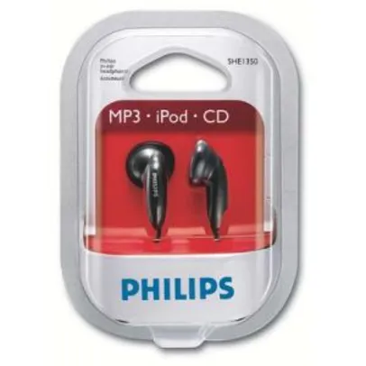 Philips She1350 Fone De Ouvido Earbud R$ 19,90 R$ 8,41 à vista